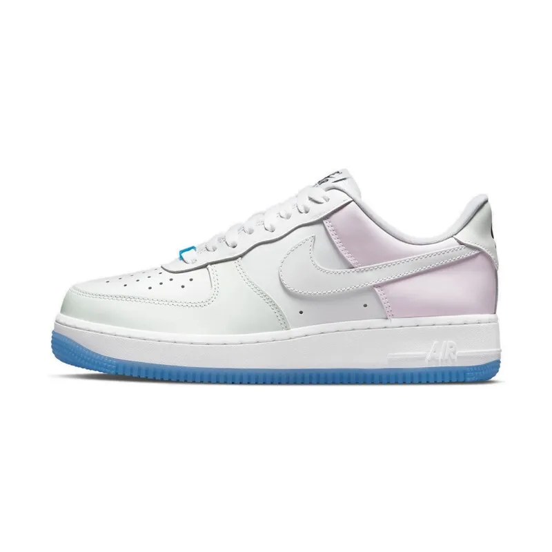 

Nike Air Force 1AF1 White and Blue Chameleon Thermal Induction Air Force One Women's Shoes DA8301-100 DA8301-100 37.5