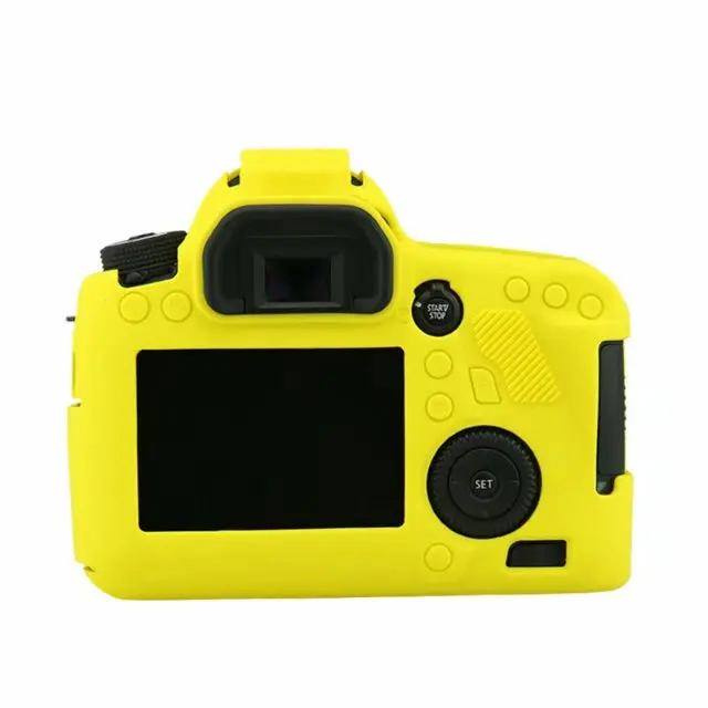 Soft Silicone Rubber Camera Protective Body Cover Case Skin For Canon 6D 6D2 5D3 5D4 80D 800D 1300D 1500D 750D Bag | Электроника