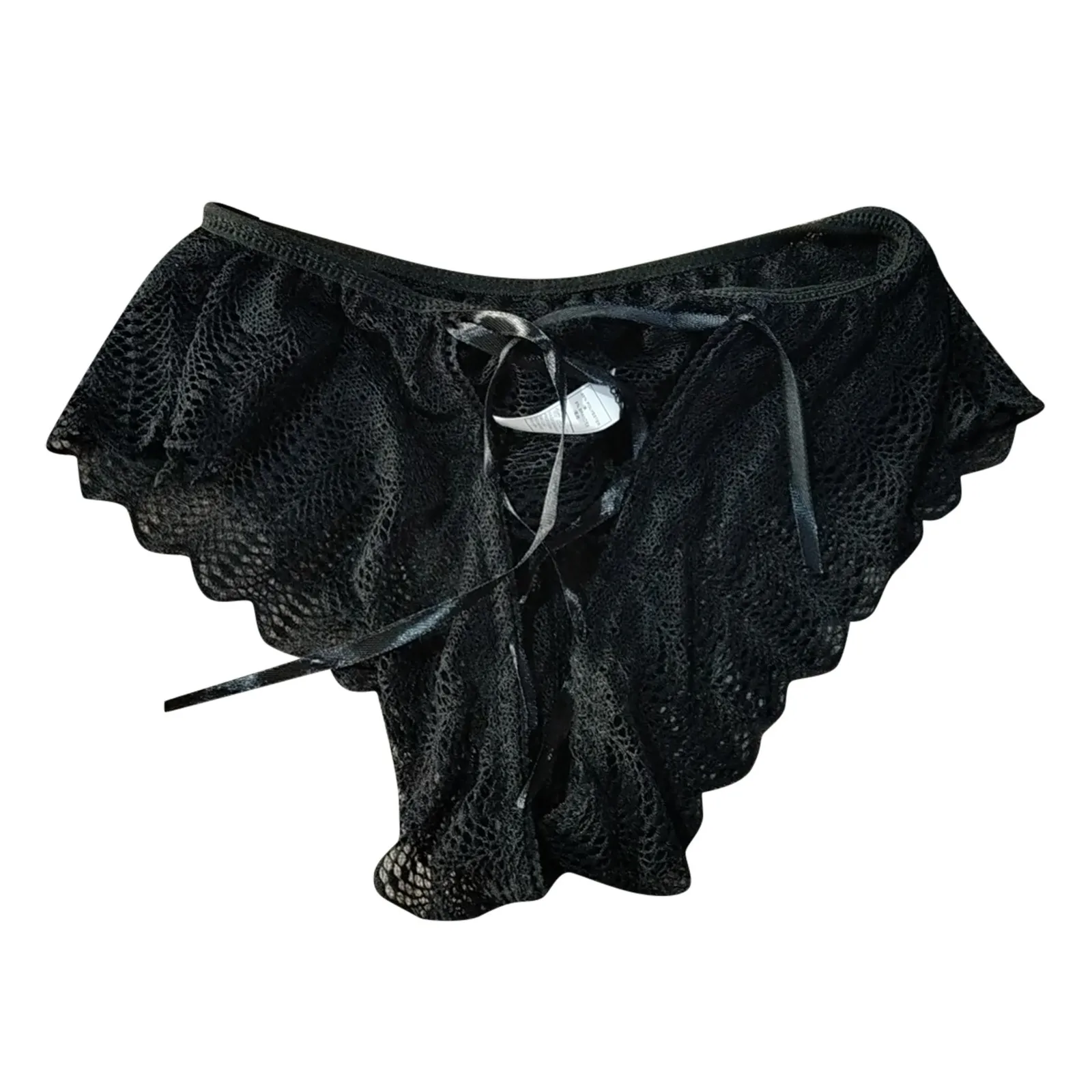 

High Waist Lace Panties For Women Crochet Lace Lace Up Panty Sexy Hollow Out Underwear Underpants Intimates Lingeries Panties