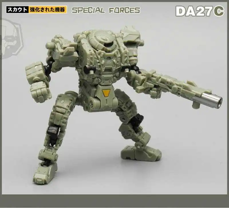 Трансформер MFT DA27 DA27A DA27C diaclon Power ed-Suit Suit черный мех солдат потерянная планета