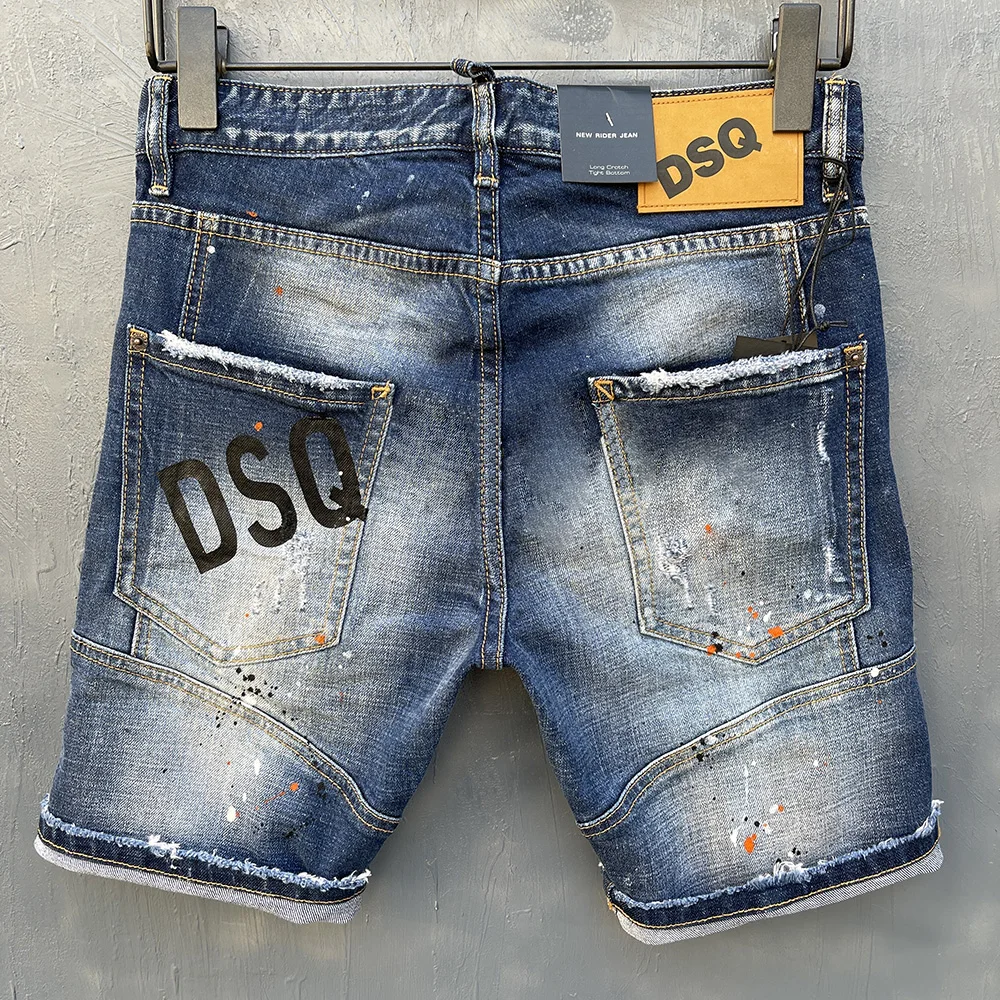 

DSQ PHANTOM TURTLE 2021 New Slim Fit Jeans Men Basic Casual Denim Trousers Plus Size Brand Clothing DSQ125