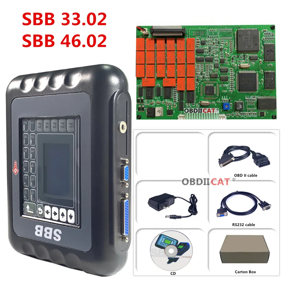 Лучший SBB V33.02 v46 02 ключевой программист с 9 языками такие же функции как CK100
