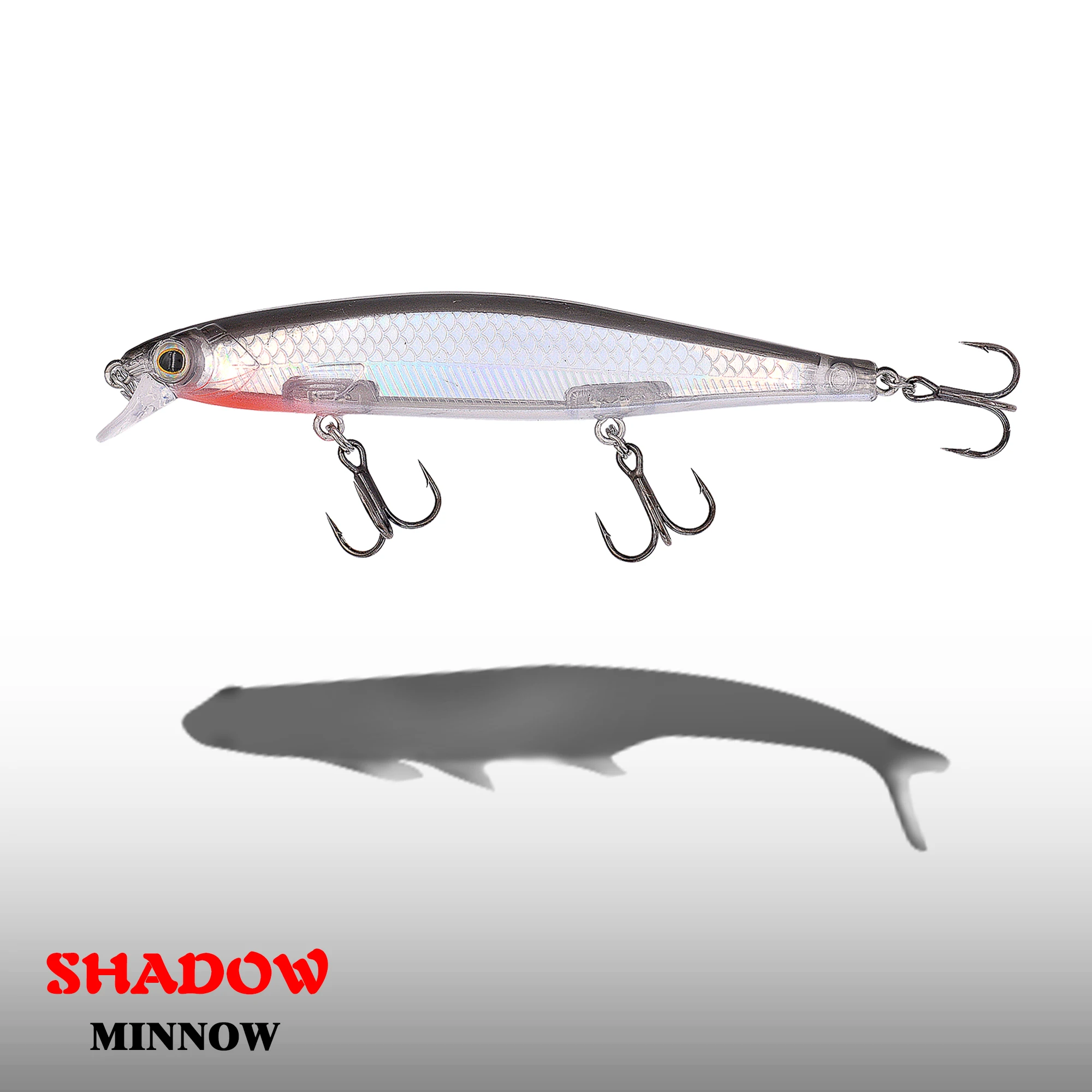 Рыболовная приманка медленно тонущий Джеркбейт гольян 110 мм/12 5 г жесткая