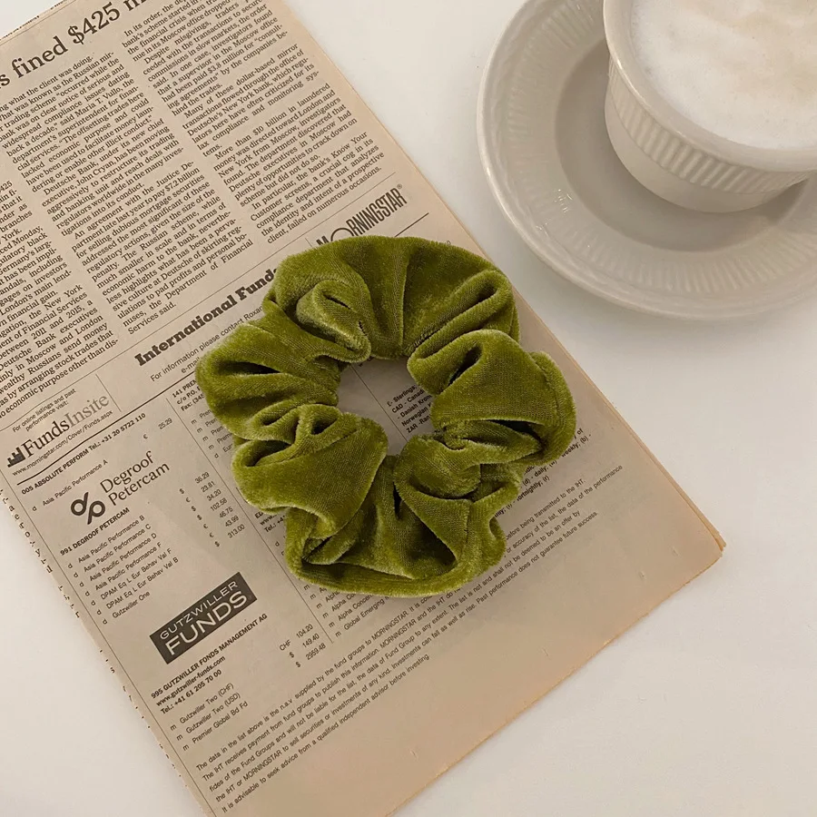 

Ladies hair tie velvet hair tie cute all-match hair tie