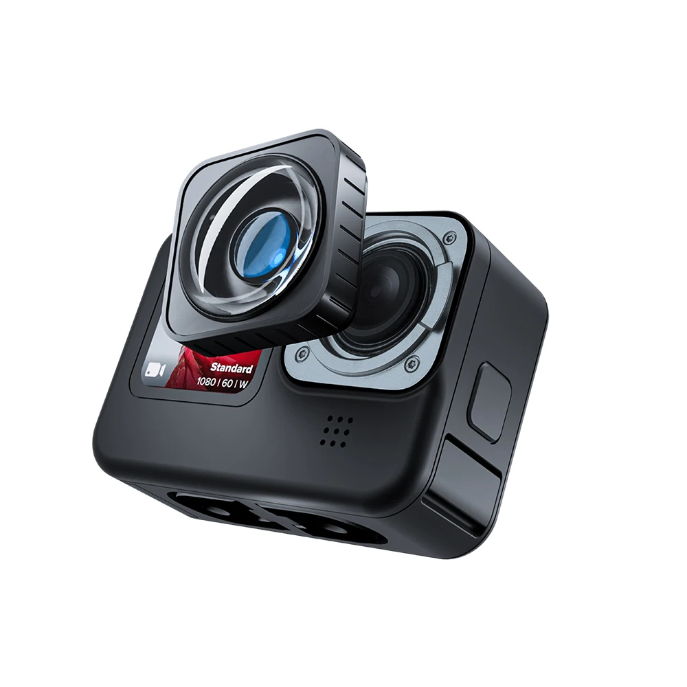 

TELESIN Ultra-wide Angle 155 Degree Max Lens Mod For GoPro 10 9 With 2 Protect Covers for GoPro Hero 10 9 Black Accessories