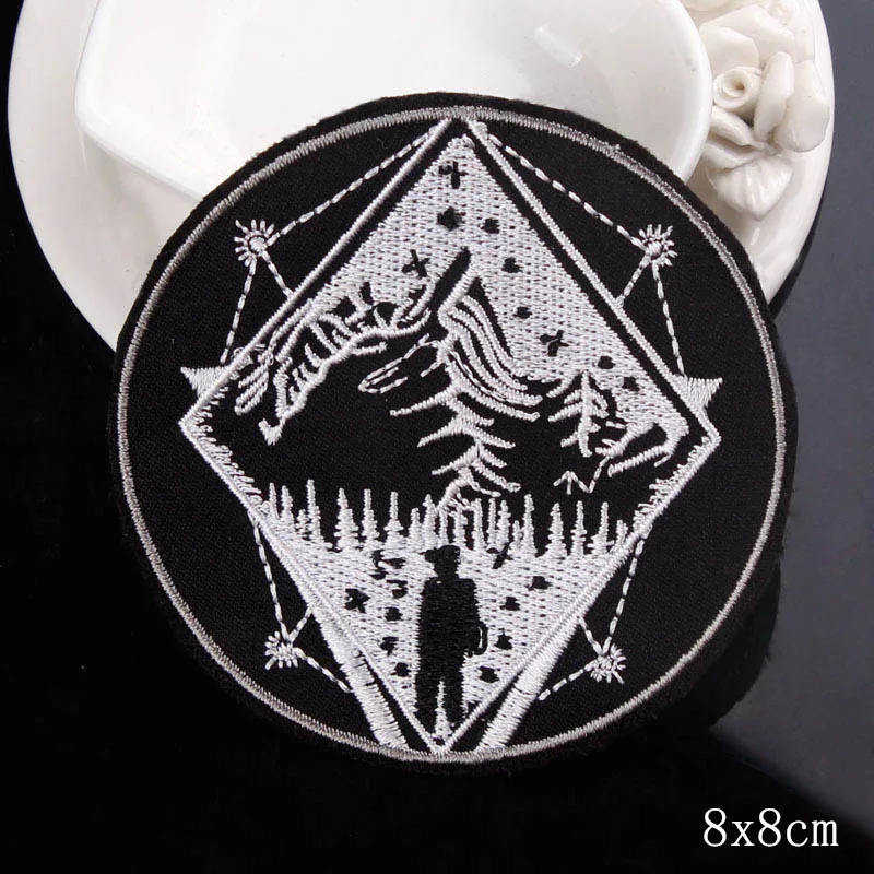 Нашивки с вышивкой на одежду|Заплатки| |