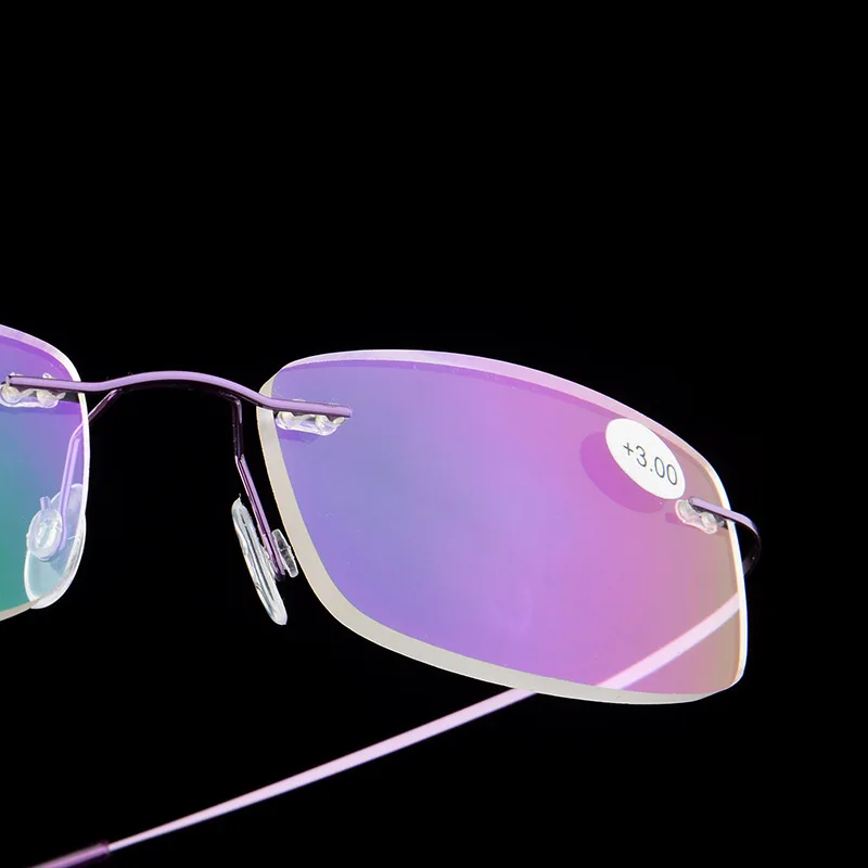 Очки для чтения без оправы SUMONDY SPH + 1 0 до 4 мужчин и женщин высококлассные очки с