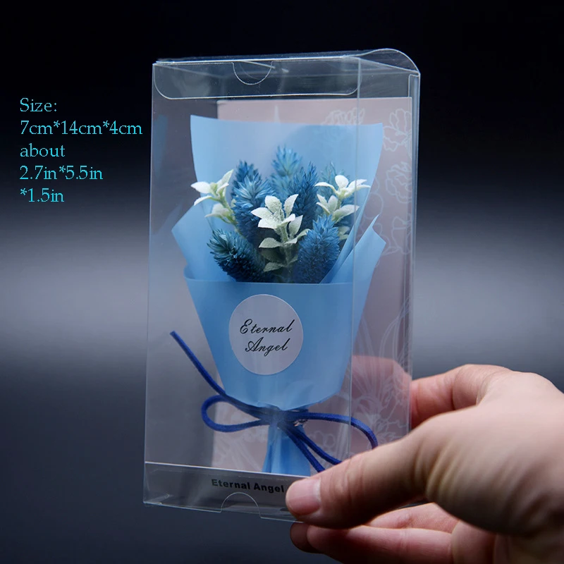 Искусственный цветок Flone Вечные сушеные цветы цвет задний подарок на день