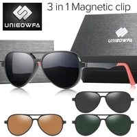 optical magnet clip on glasses frame men aviation prescription eyeglasses frame optical myopia polarized magnet clip sunglasses