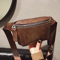 pu leather fanny packs for women 2021 new fashion ladies waist bags female small belt bag girls shoulder backpack