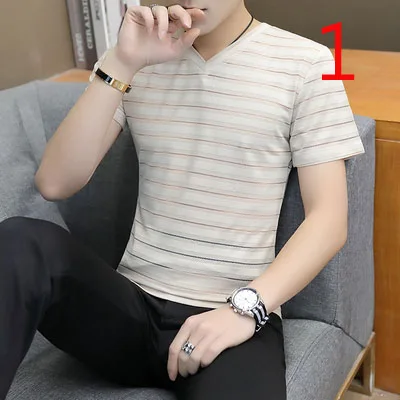 

Men's short-sleeved shirt 2020 autumn new round neck LOGO short-sleeved T-shirt