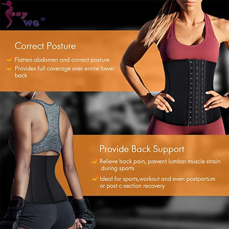 SEXYWG Maternity Latex Tummy Control Rubber Cincher Waist Trainer Corset for Weight Loss Slim Hourglass Shaper | Мать и ребенок