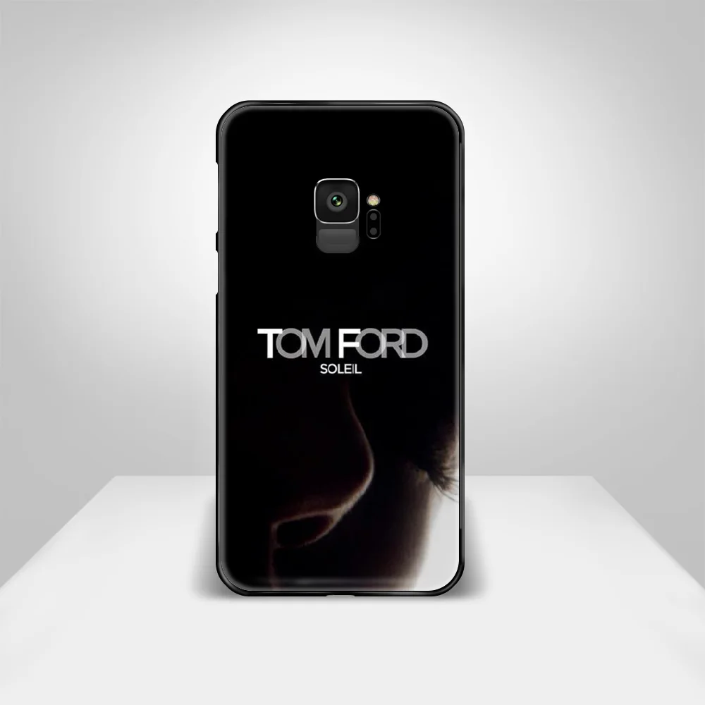 

Cosmetic luxury brand Phone Case Cover Hull For Samsung Galaxy S 6 7 8 9 10 e 20 edge uitra Note 8 9 10 plus black cell cover