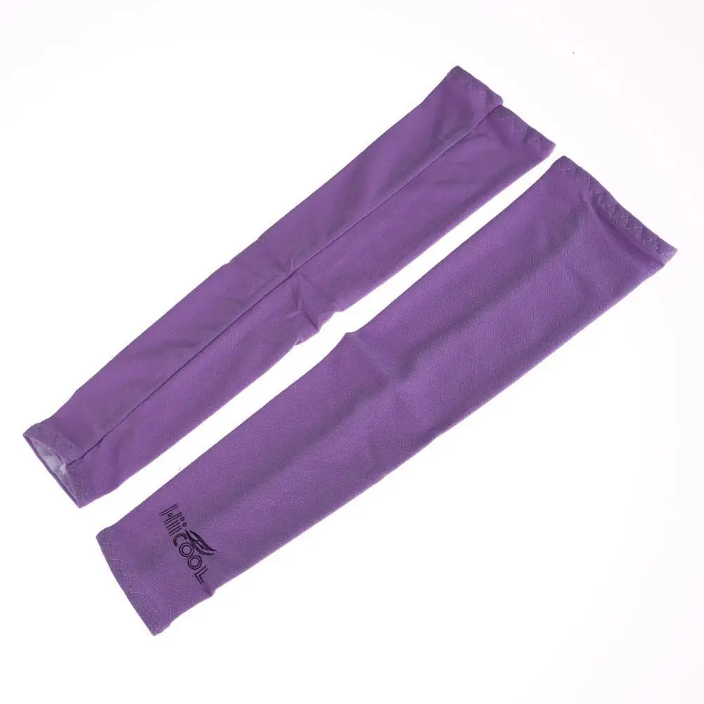 

1 Pair Unisex Cooling Arm Sleeves Elbow Cover Cycling Run Fishing UV Sun Protection Outdo Women Nylon Cool Arm Sleeves