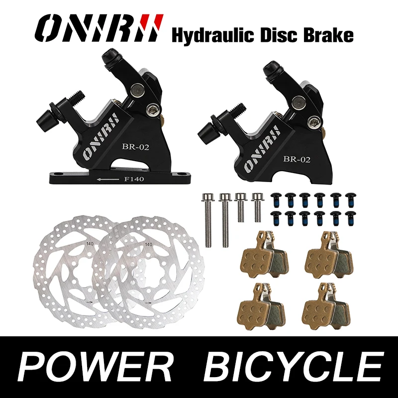 

ONIRII BR-02 Road Bicycle Cable Actuated Hydraulic Disc Brake Cnc For Line Pulling Bike CX Gravel CycloCross Brake Caliper Parts