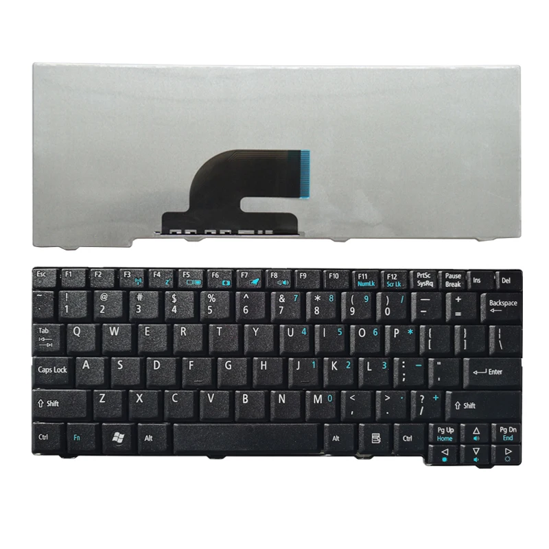 Клавиатура для ноутбука Acer Aspire One ZG5 D150 A150 A150L ZA8 ZG8 D210 D250 A110 AO531H Emachines EM250 английская