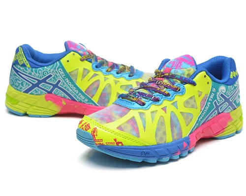 As the pic Asics Gel-Noosa TRI9 женская обувь дышащая устойчивая обувь для бега уличная теннисная обувь Hongniu - Цвет: As the pic