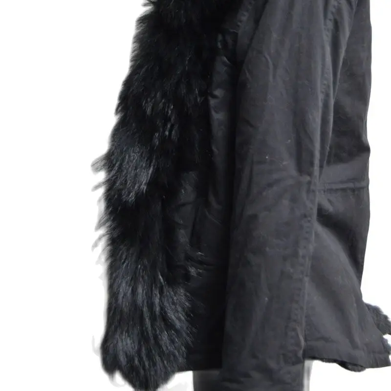 Рисунок 6 - Большая передняя отделка мехом енота