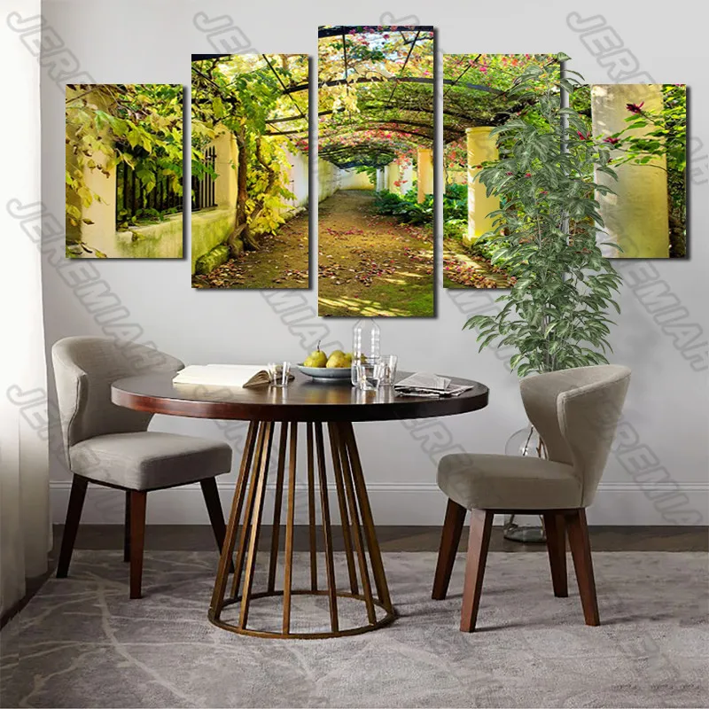 

a Long Flower Gallery Poster Nordic Style Wall Art Canvas Modern Living Room Decoration