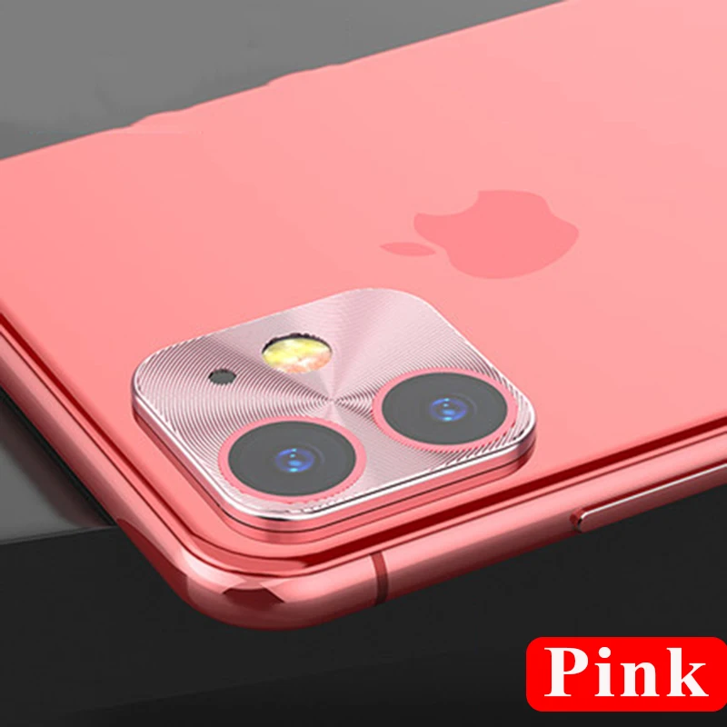Защита для объектива камеры кольцо на iPhone 11 Pro закаленное стекло для iPhone 11Pro MAX телефон металлический сплав Телефон задняя защита
