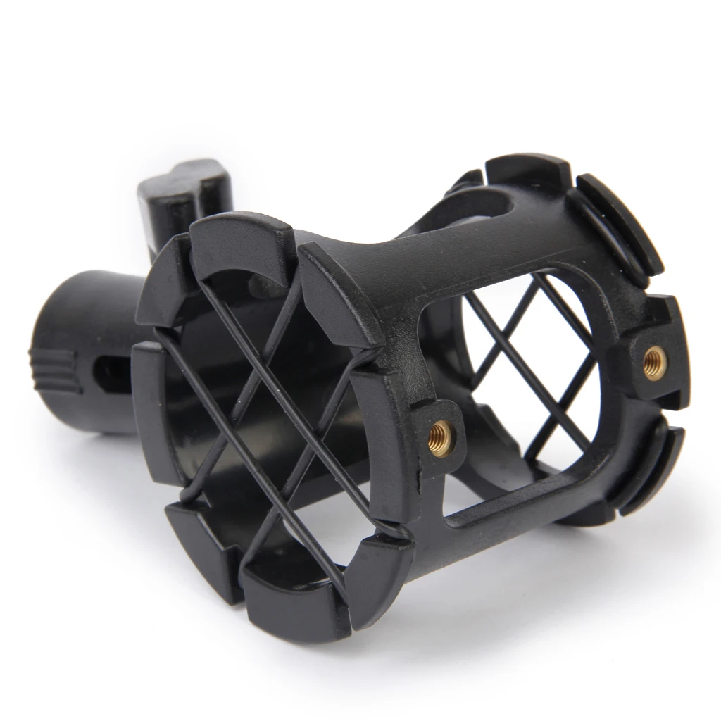 

Black Universal Microphone Shock Mount For Handheld microphones