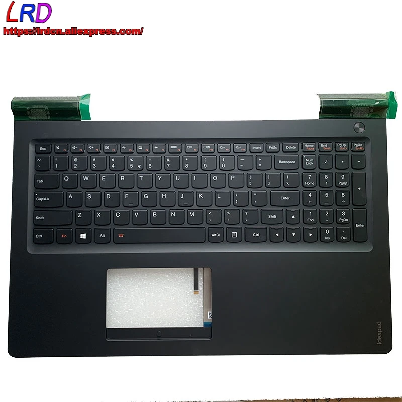 

New C Cover Upper Case Palmrest with US English Backlit Keyboard for Lenovo Ideapad 700-15ISK Laptop 5CB0L03549 5CB0P09662
