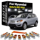 Фотовссветильник BADEYA 13X для Hyundai Santa Fe 2007 2008 2009 2010 2011 2012, купольная карта, лампа багажника, автомобильные аксессуары