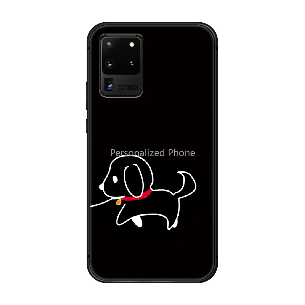 

Couple GoodFriend Couple Phone Case cover hull For SamSung Galaxy S 6 7 8 9 10 20 Plus Edge E 5G Lite Ultra black cover tpuEtui