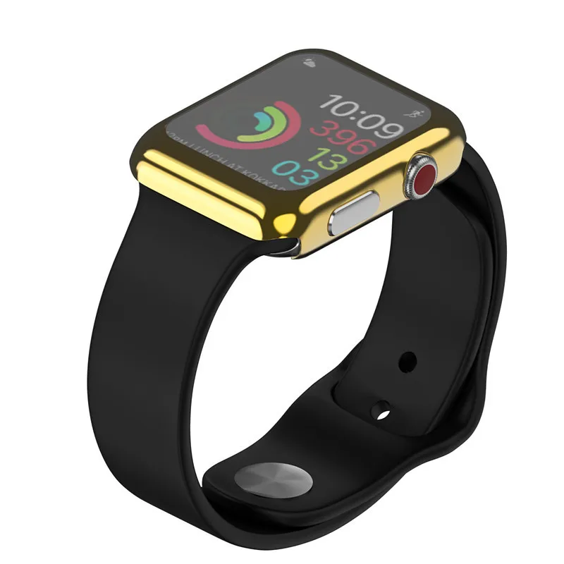 

Подходит для Apple Watch 3 поколения защитный корпус гальванический Платиновый корпус
