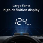 Новинка автомобильный проекционный дисплей M3 HUD OBD2 II EUOBD Предупреждение о превышении скорости проектор на лобовое стекло Автомобильная электронная сигнализация напряжения