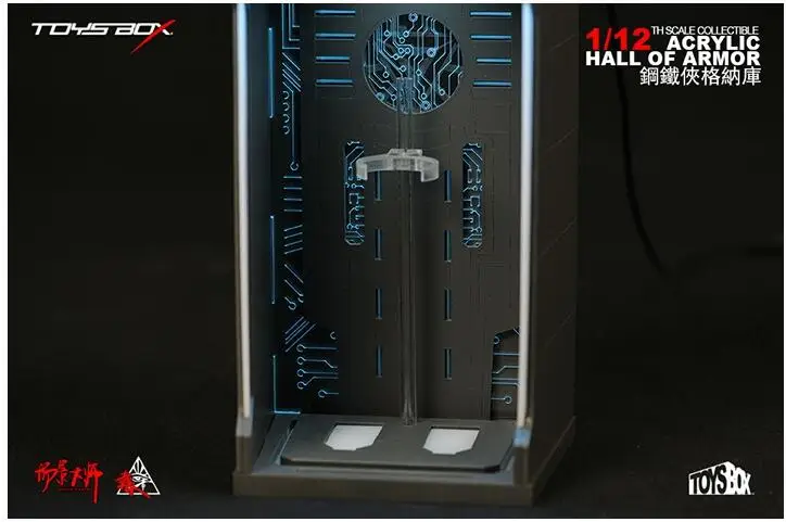 Новинка 1:12 Мстители сплав супер Heros Броня Железного человека гаража фигурка Коллекционная MK2 MK5 MK6 сцены модель игрушки куклы детские подарки