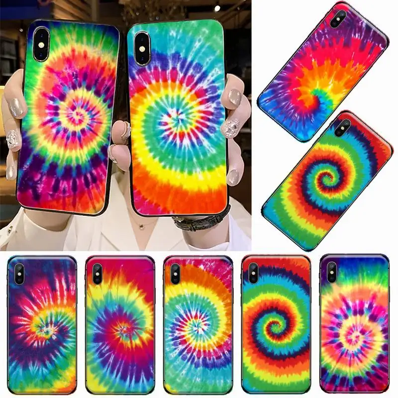 Мягкий чехол с радужным рисунком оболочка для телефона iphone 5 5s 5c se 6 6s 7 8 plus x xs xr 11 pro