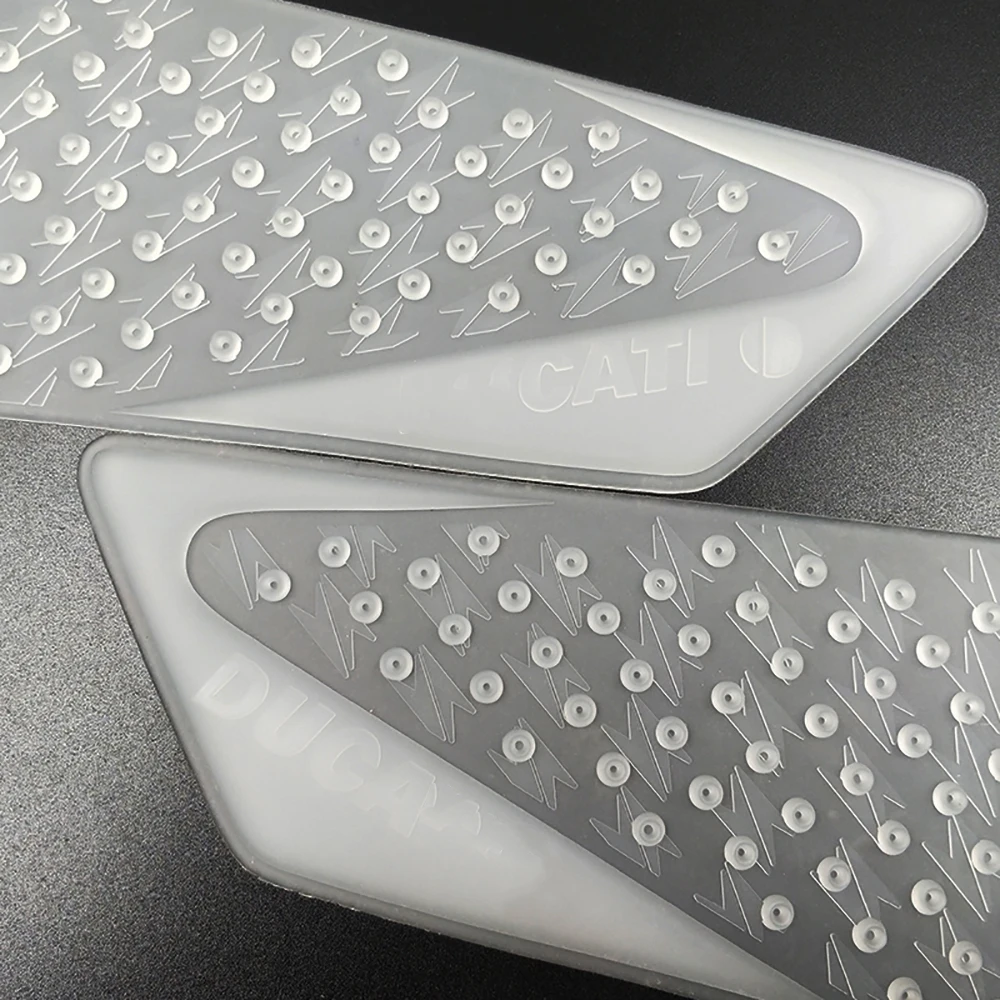 Мотоцикл прозрачный бак газа сторона тяги колено протектор Противоскользящий