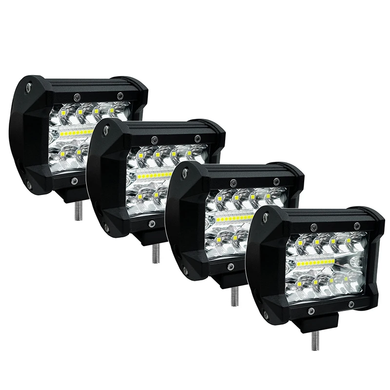 Светодиодные фары для автомобиля мотоциклетные 60 Вт аксессуары внедорожников