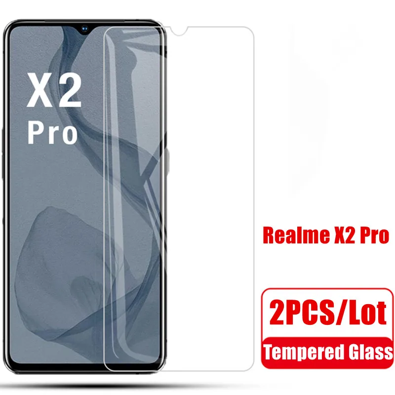 2 шт. 9H Защитное стекло для Oppo Realme x2 pro realmex2 pro Защитное стекло для экрана телефона на realme x2pro защитное закаленное стекло защитное стекло