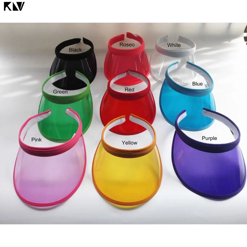 Шляпа с открытым верхом и широкими полями из ПВХ пластика|Мужские шляпы от