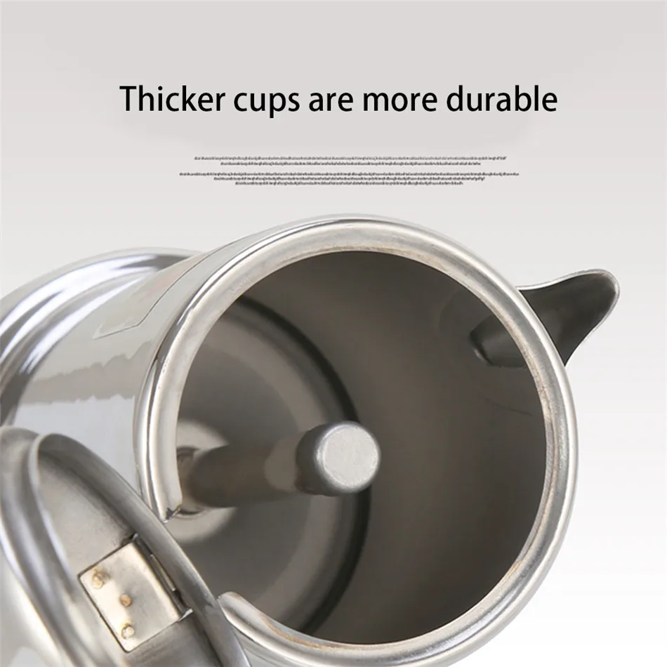 200 мл кофейник из нержавеющей стали Moka Кофеварка чайник Mocha плита фильтр Percolator