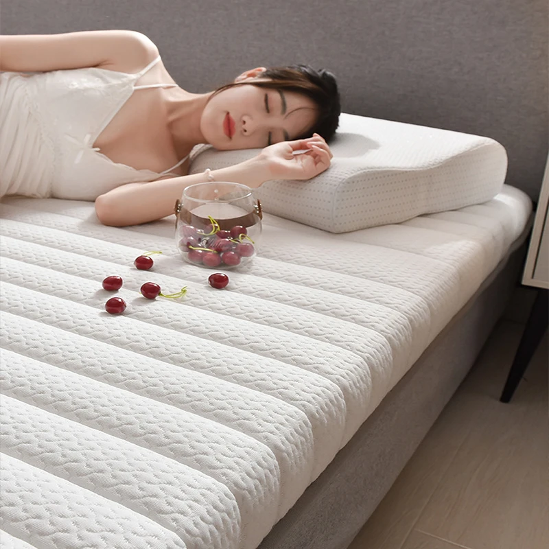 Латексный матрас с эффектом памяти складной топпер для кровати Queen/King /Twin/Full Size