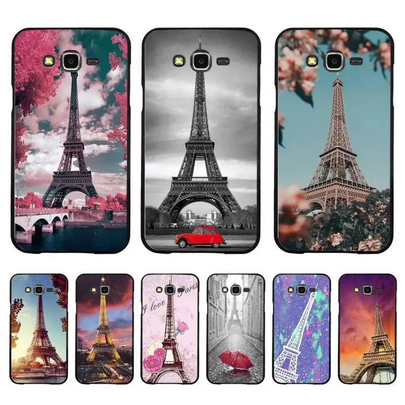 

Paris Eiffel Towe Phone Case For Samsung Galaxy J 4plus J6 J5 J72016 J7prime cover for J7Core J6plus Back Coque