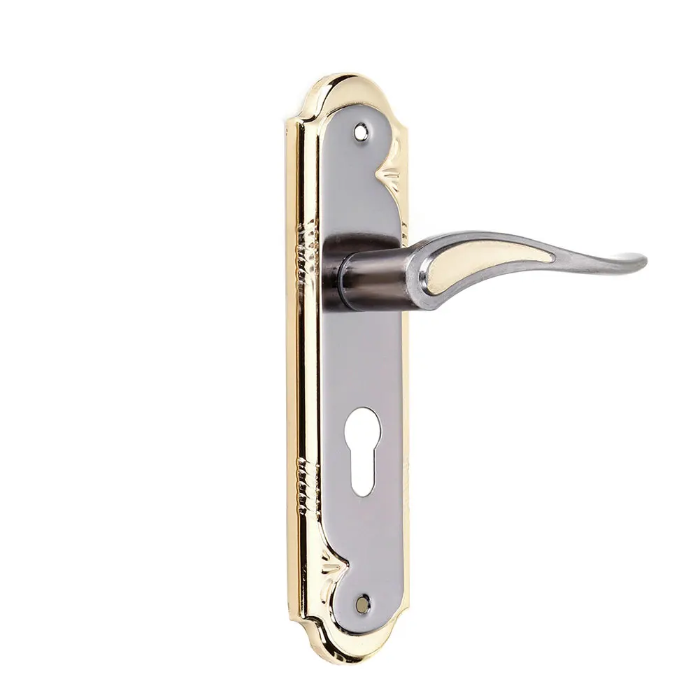 Durable Hardware Mortise Front Back Rust Proof Home Lever Latch Privacy With Handle Door Lock Set Aluminum Alloy Bedroom |