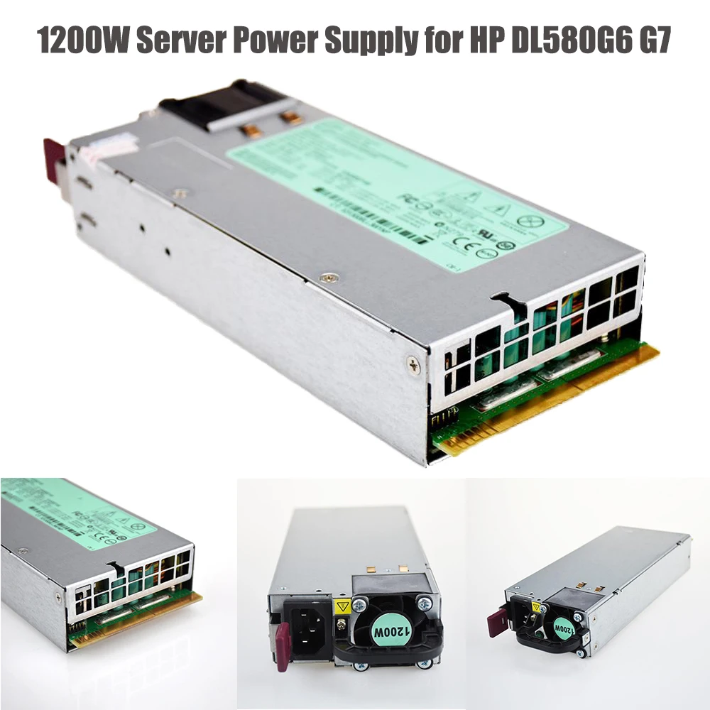 

1200 Вт серверный блок питания для HP DL580G6 G7 psu 498152-001 490594-001 438203-001 Майнер PSU