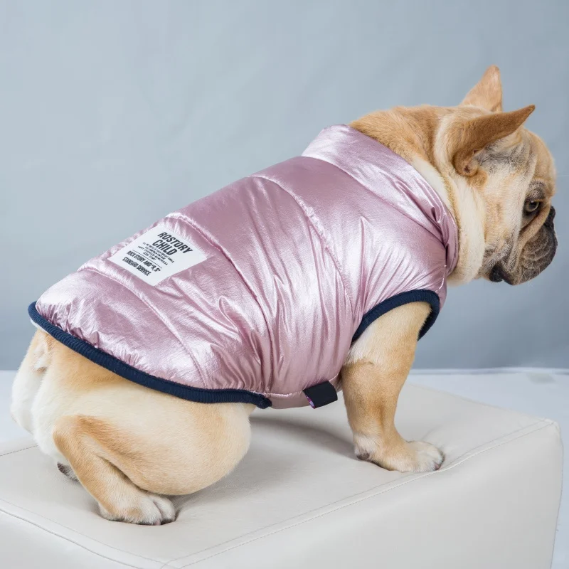 

Зимняя одежда для собак малого, среднего и крупного размера, одежда для щенков, водонепроницаемый жилет, удобная куртка для домашних питомц...