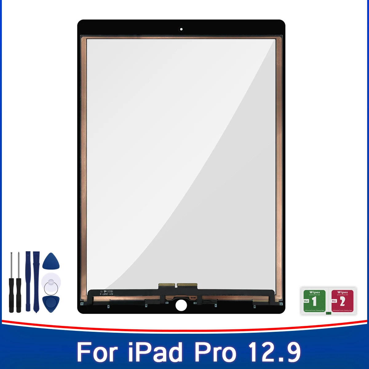 Новый сенсорный экран для iPad Pro 12 9 (2015/2017) A1652 A1584 A1670 A1671 дигитайзер передняя панель