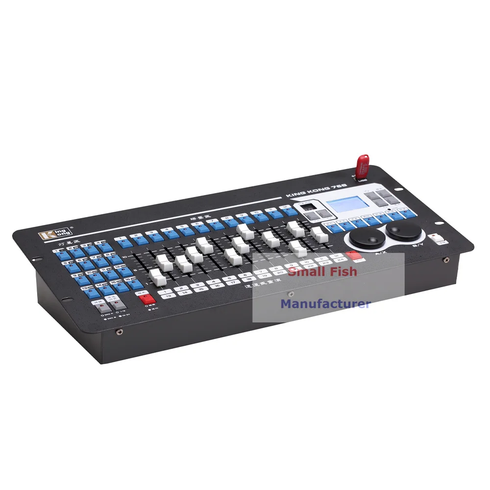Консоль DMX King Kong 768 2xLot с 60 сценами профессиональный контроллер освещения для