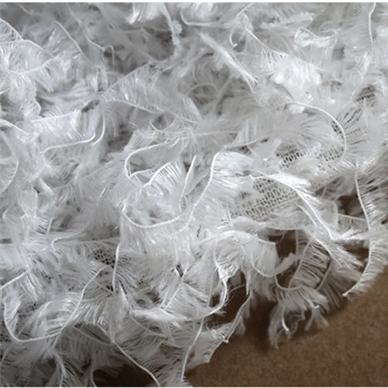 175X90 см/шт дизайнерская ткань креативная кисточка перо пушистая Сделай Сам пальто