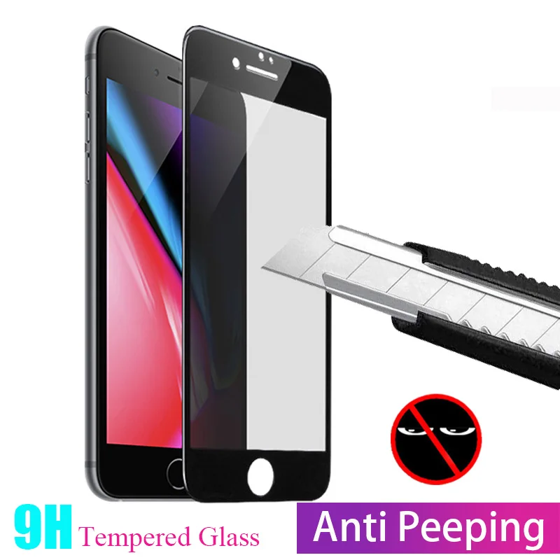 9H HD полностью покрывающее клеем Защитное стекло для Apple IPhone 8 Plus Защита экрана