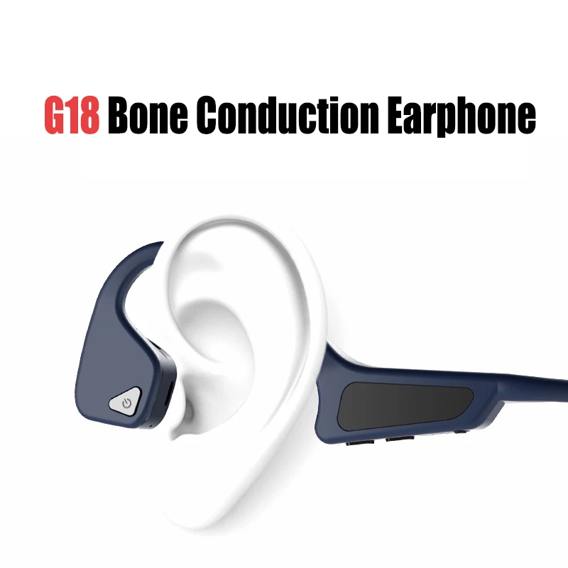 Высококачественная Гарнитура костной проводимости G18 беспроводные наушники
