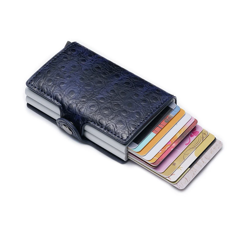 DIENQI Men Rfid Credti Card Holder Wallet Case Protective Business Protection Aluminum Metal for Cards | Багаж и сумки