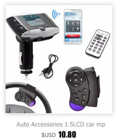 Автомобильный MP3 музыкальный плеер Bluetooth беспроводной fm-передатчик MP3-плеер Handsfree автомобильный комплект USB TF SD Пульт дистанционного управления
