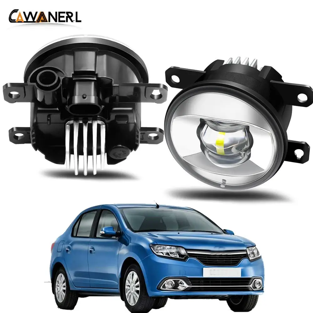 Туман светильник в сборе для Renault Logan 2004 2015 водитель автомобиля + пассажирские